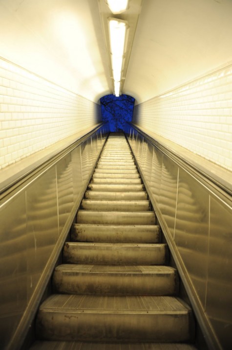 Escalator, Jussieu